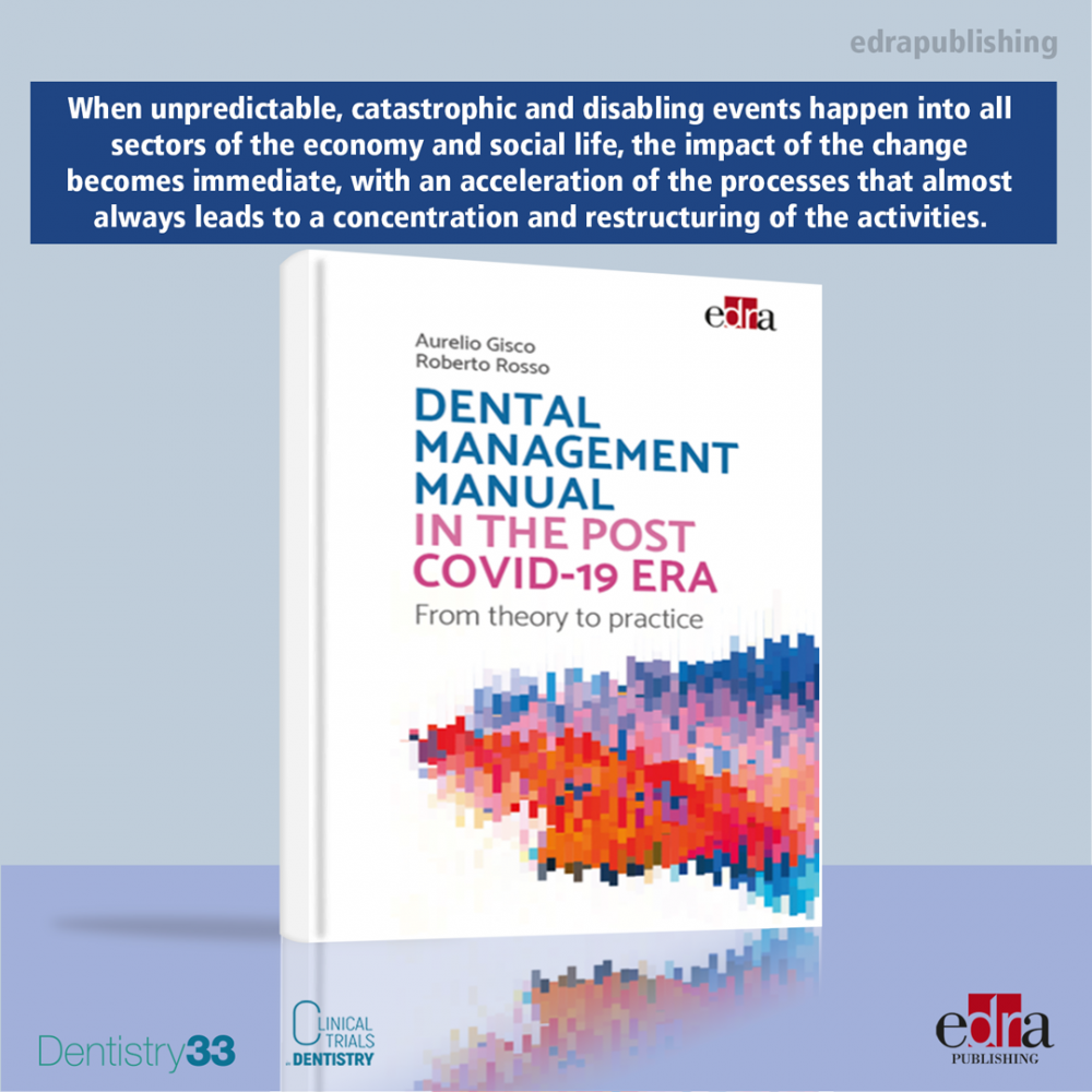 Dental Management Manual in the Post Covid-19 Era - dentistry book - book cover  - Aurelio Gisco - Roberto Rosso