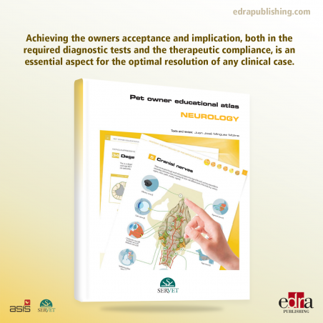 Pet Owner Educational Atlas. Neurology - Veterinary book - cover book - Juan José Mínguez Molina