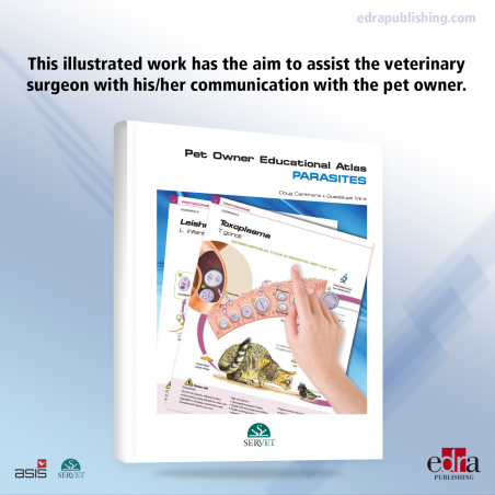 Pet Owner Educational Atlas. Parasites - book details - veterinary book